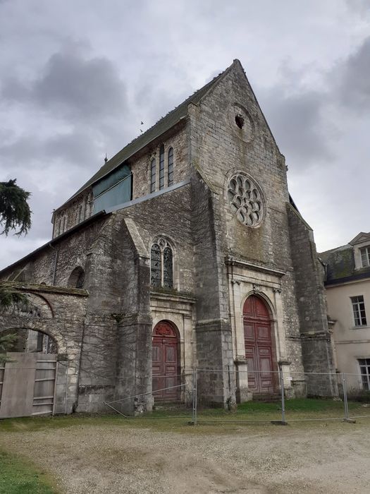 Hôpital Saint-Jean : Chapelle, façade occidentale, vue générale