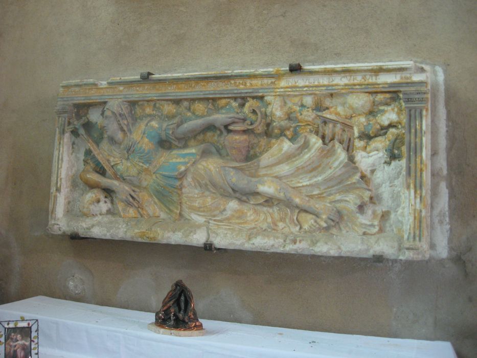 bas-relief : La Madeleine dans le désert - © Ministère de la Culture (France), Direction régionale des affaires culturelles de Bourgogne-Franche-Comté, tous droits réservés