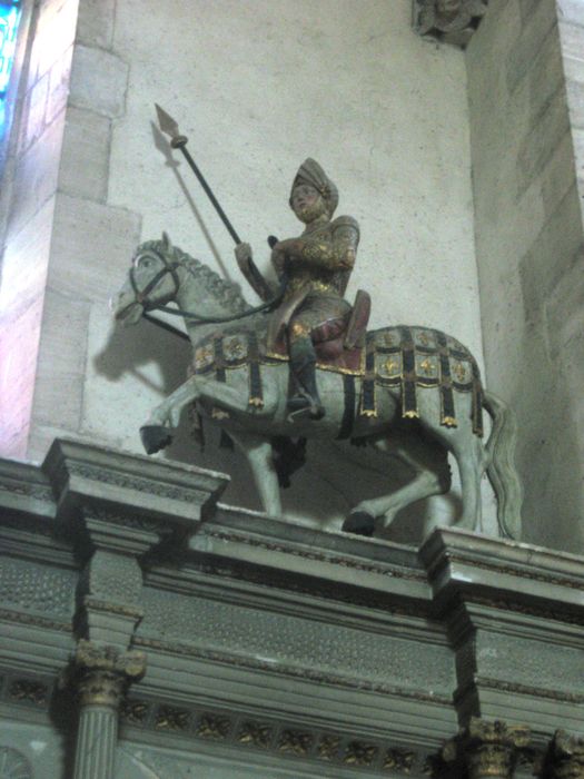 groupe sculpté : Saint Maurice