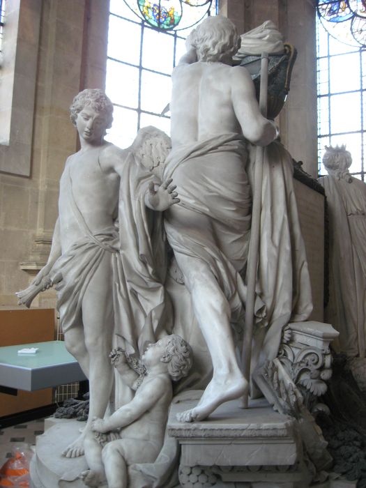 tombeau de Louis, dauphin de France, fils de Louis XV, et de sa femme, Marie-Josèphe de Saxe