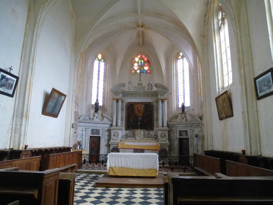 église Saint-Marien : Nef, vue générale