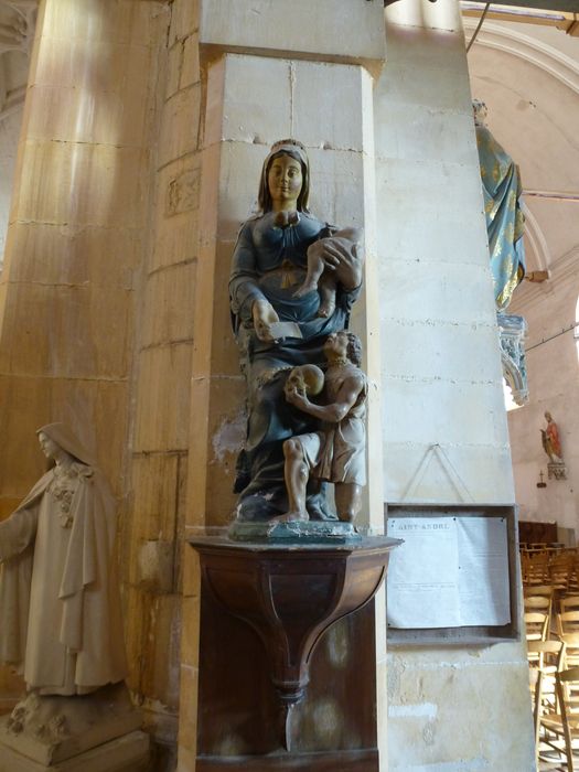 statue : Vierge à l'Enfant dite Notre-Dame de la Merci