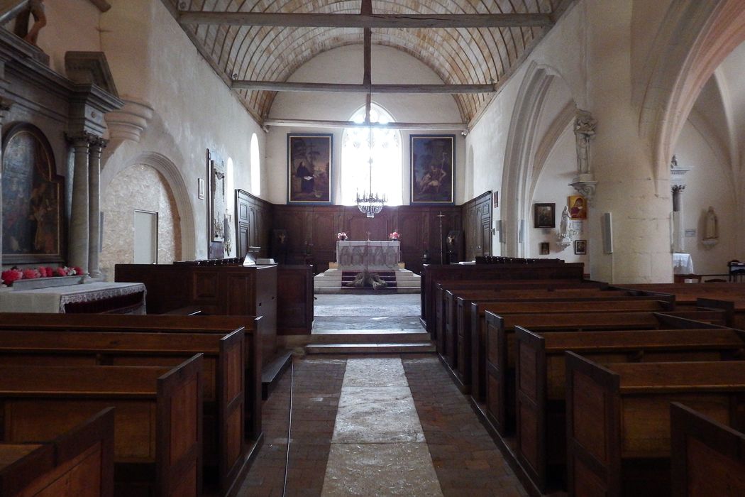 Eglise Saint-Marien : Nef, vue générale