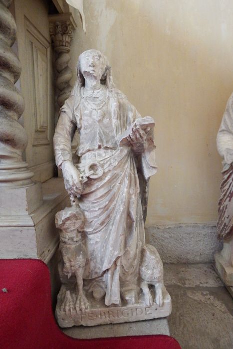 statue : Sainte Brigide