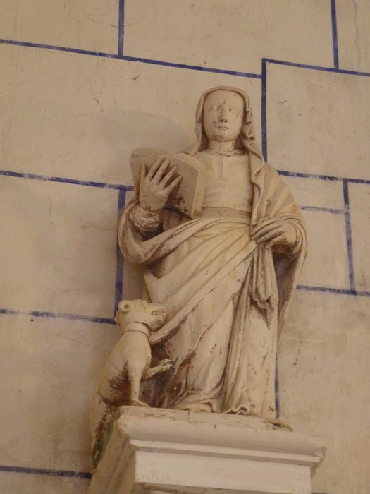 statue : Sainte Brigitte