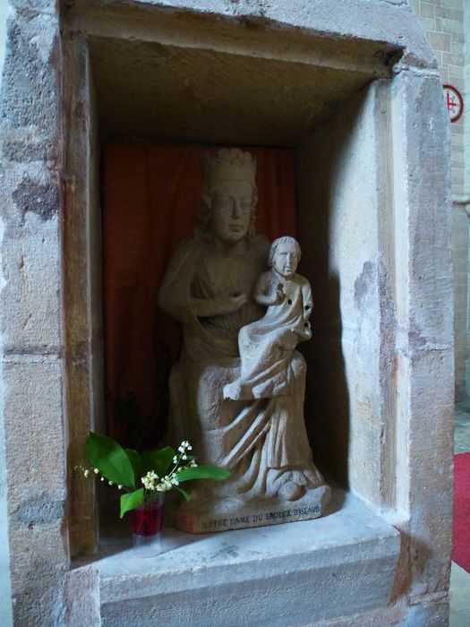 statue : Vierge à l'Enfant dite Notre-Dame du Saulce d'Island