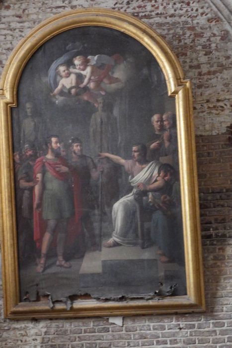 tableau : Saint Ferréol devant le proconsul Cripius