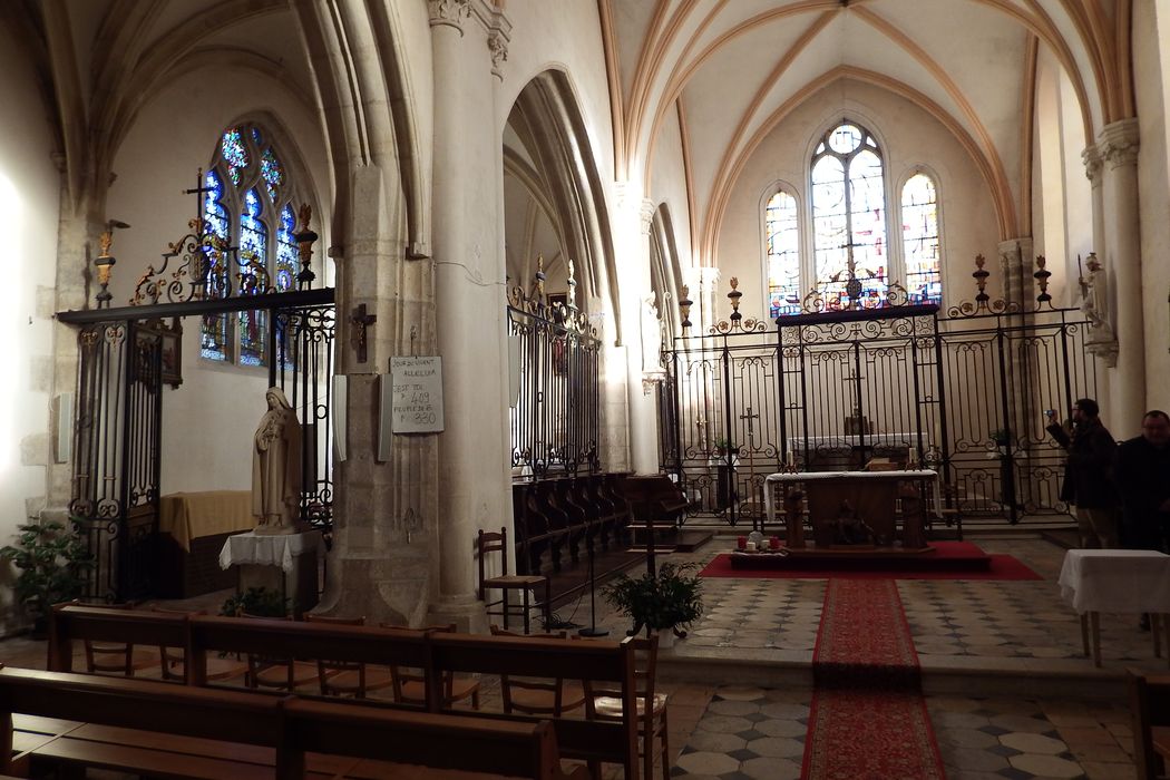 clôture de choeur, clôture de chapelle