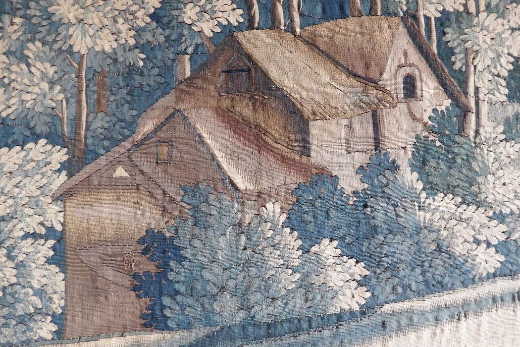 pièce murale, détail