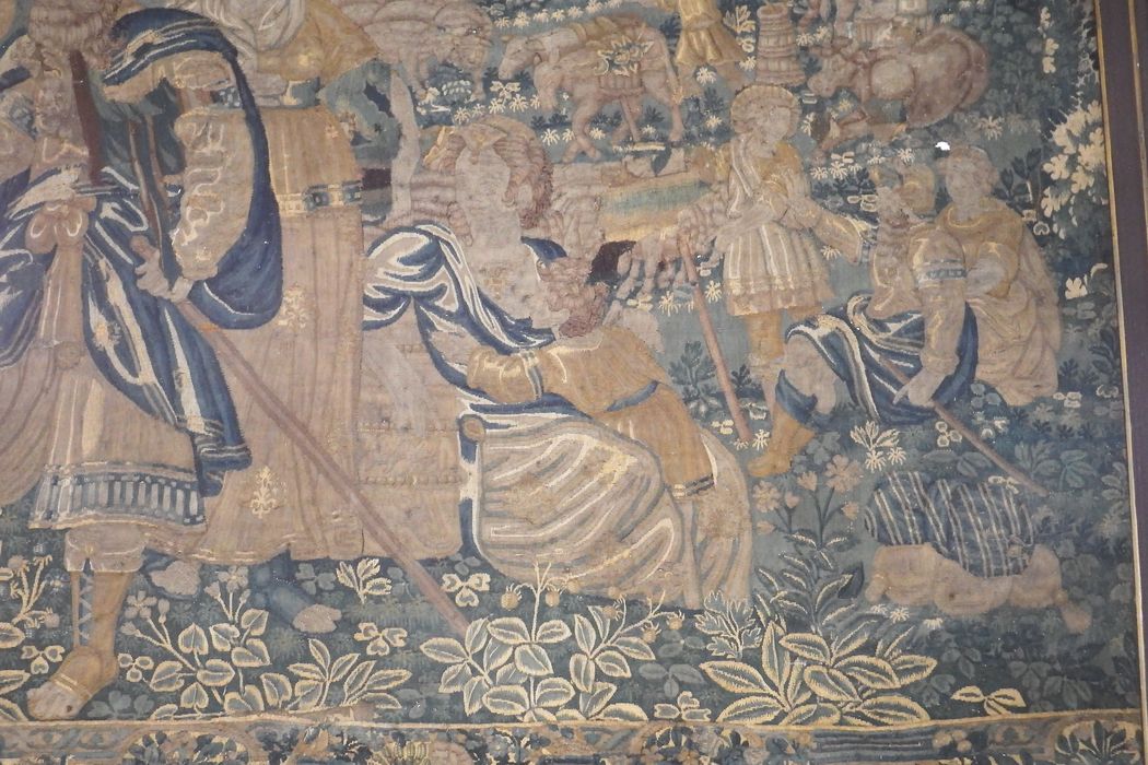 pièce murale, détail