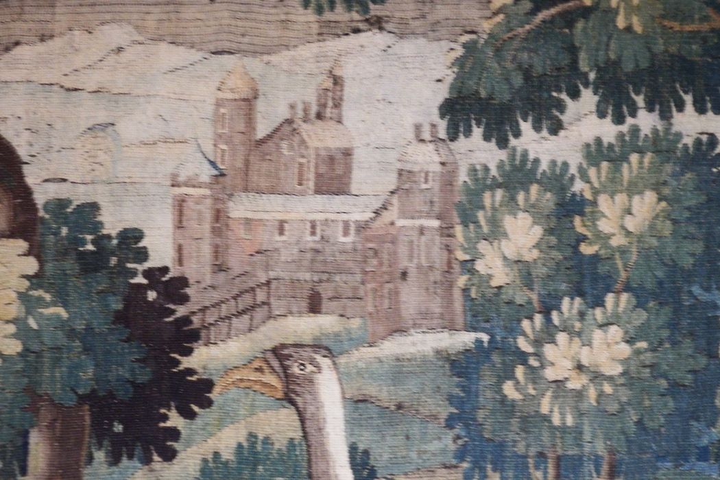 pièce murale, détail