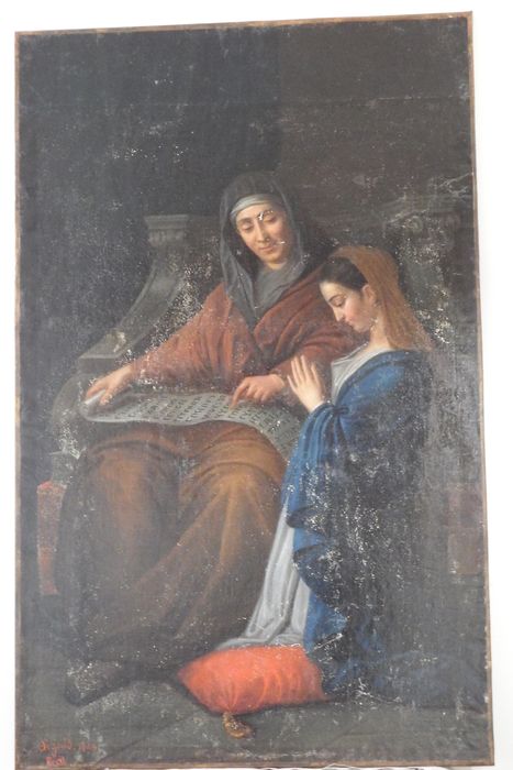tableau : Education de la Vierge