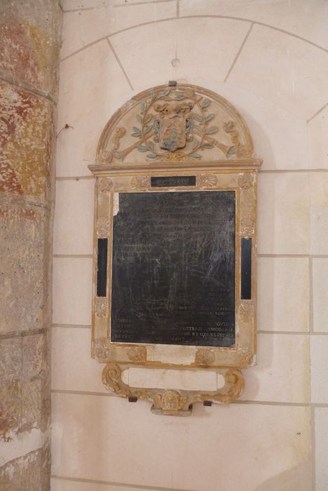 Plaque commémorative à la mémoire de Jacques Ramon (+ 28 avril 1588)