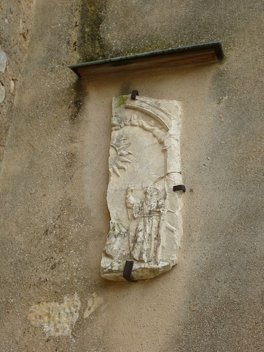 bas-relief (fragment) : saint Paul