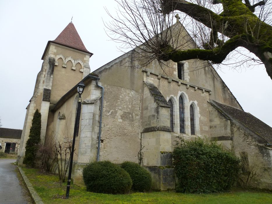 Eglise : Chevet, vue générale