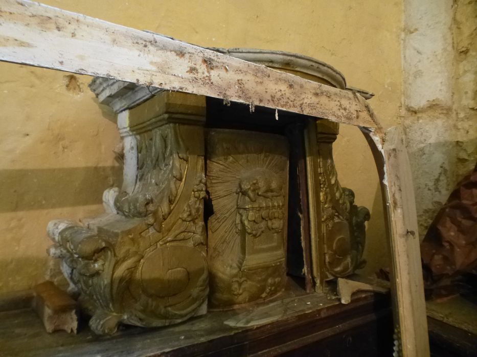 tabernacle : Agneau de l'Apocalypse - © Ministère de la Culture (France), Direction régionale des affaires culturelles de Bourgogne-Franche-Comté, tous droits réservés