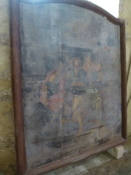 tableau : Disciples d'Emmaüs - © Ministère de la Culture (France), Direction régionale des affaires culturelles de Bourgogne-Franche-Comté, tous droits réservés