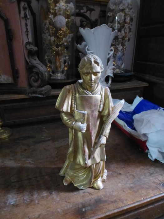 statuette : Saint Etienne en diacre - © Ministère de la Culture (France), Direction régionale des affaires culturelles de Bourgogne-Franche-Comté, tous droits réservés
