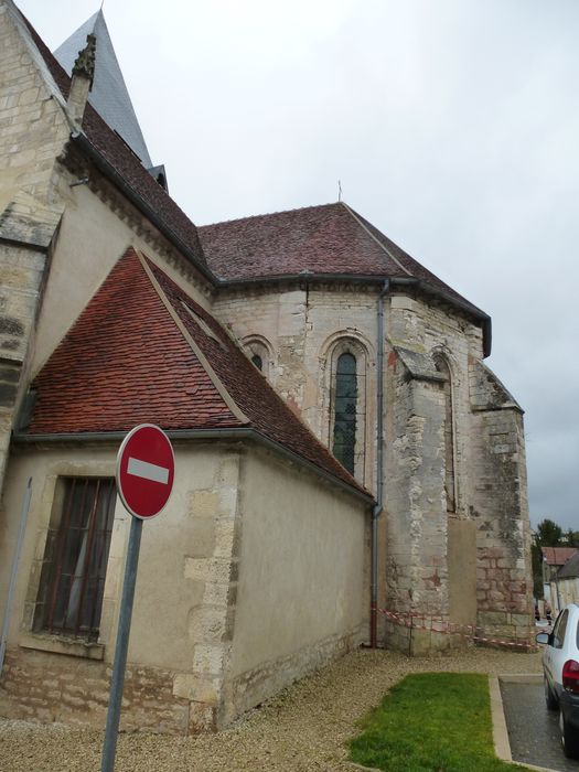 Eglise : Chevet, vue partielle