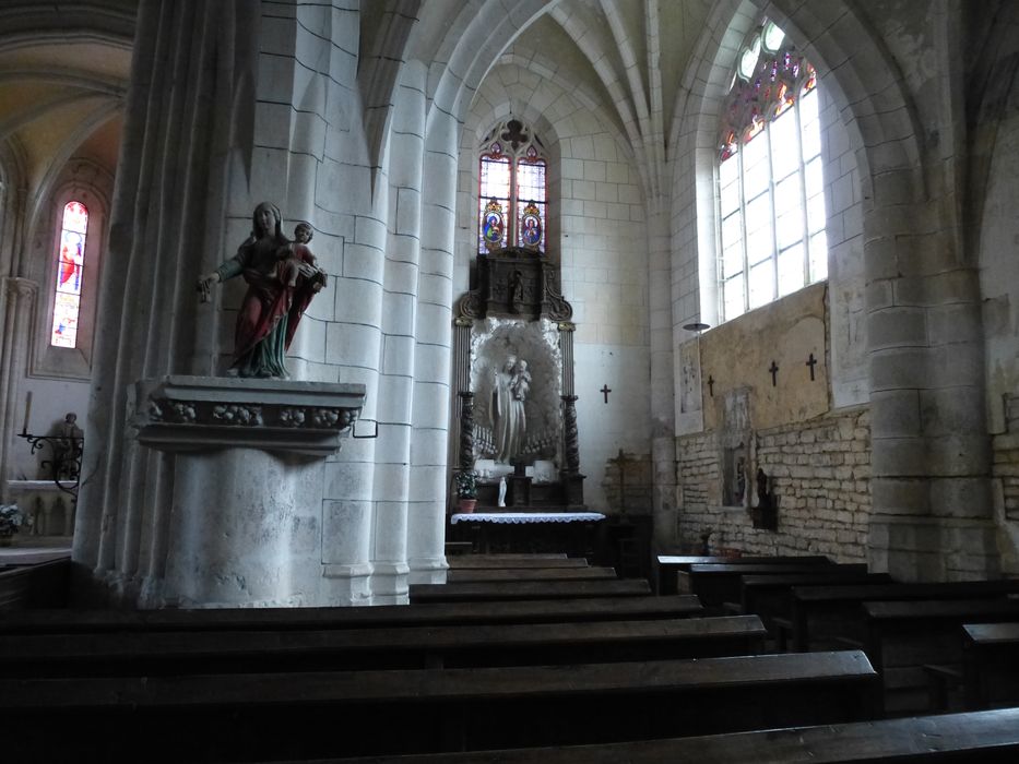 Eglise : Collatéral sud, vue partielle