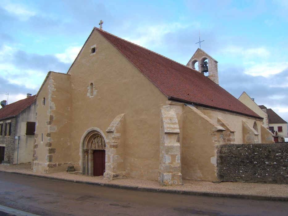 Eglise Saint-Gengoult : Façade occidentale, vue générale