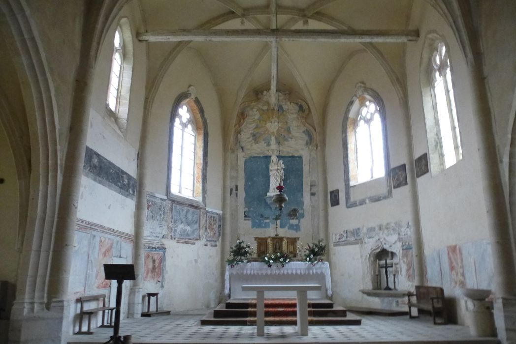 Eglise Saint-Didier et Saint-Leu : Choeur, vue générale