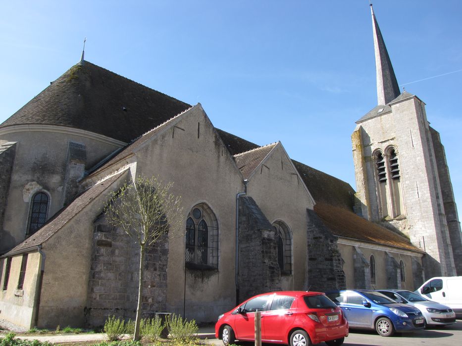 Eglise Notre-Dame de l'Assomption : Façade latérale nord, vue générale