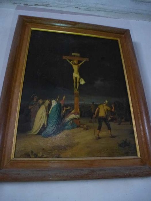tableau : Crucifixion - © Ministère de la Culture (France), Direction régionale des affaires culturelles de Bourgogne-Franche-Comté, tous droits réservés