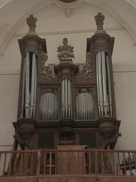 orgue de tribune : partie instrumentale de l'orgue