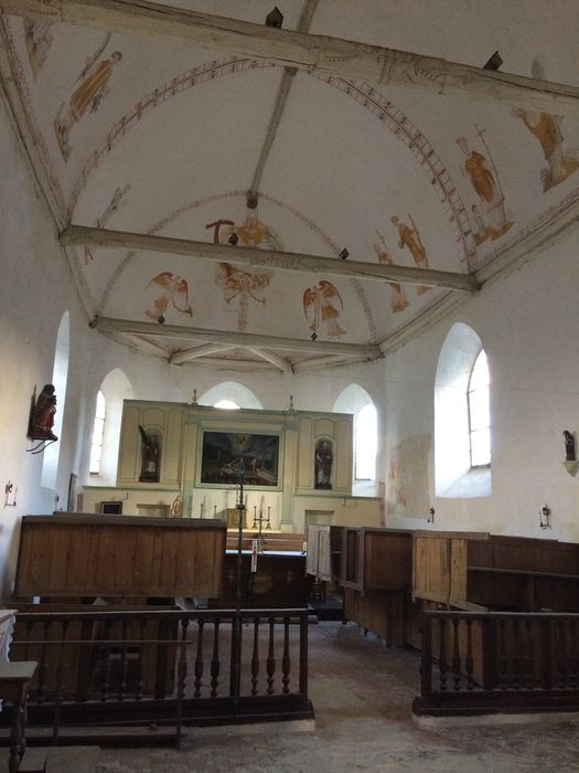 Eglise Saint-Laurent : Nef, vue générale