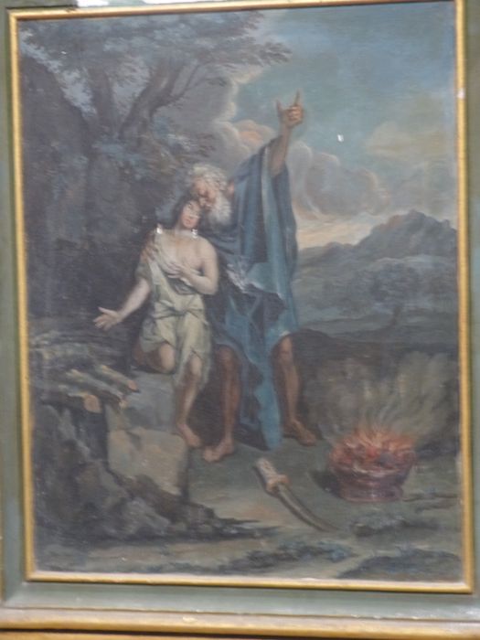 peinture monumentale : Sacrifice d'Abraham (le)