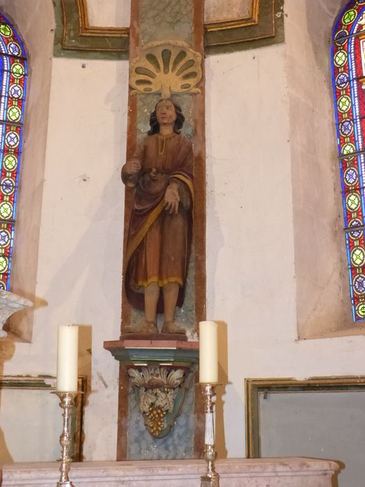 statue : Saint imberbe