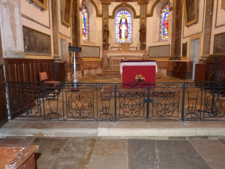 Clôture de choeur (table de communion)