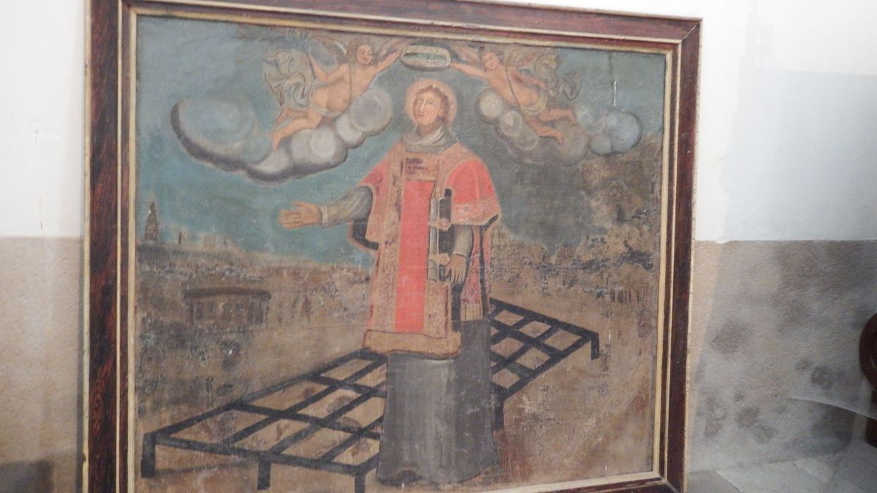tableau : Saint Laurent - © Ministère de la Culture (France), Direction régionale des affaires culturelles de Bourgogne-Franche-Comté – Diffusion restreinte