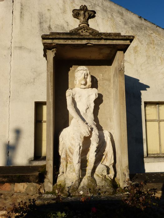 statue : Christ aux liens - © Ministère de la Culture (France), Direction Régionale des Affaires Culturelles de Bourgogne-Franche-Comté – Tous droits réservés