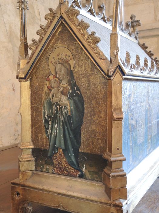 Chapelle-reliquaire, vue partielle - © Ministère de la Culture (France), Direction Régionale des Affaires Culturelles de Bourgogne-Franche-Comté – Tous droits réservés 