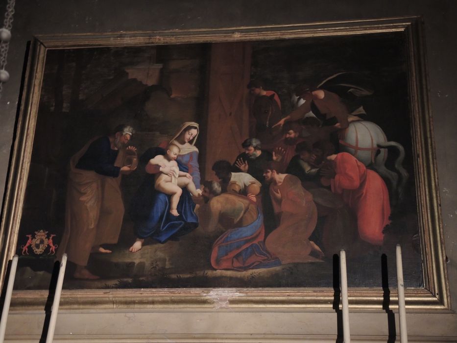 tableau : Adoration des Bergers