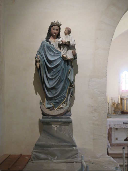 statue : Vierge à l'Enfant