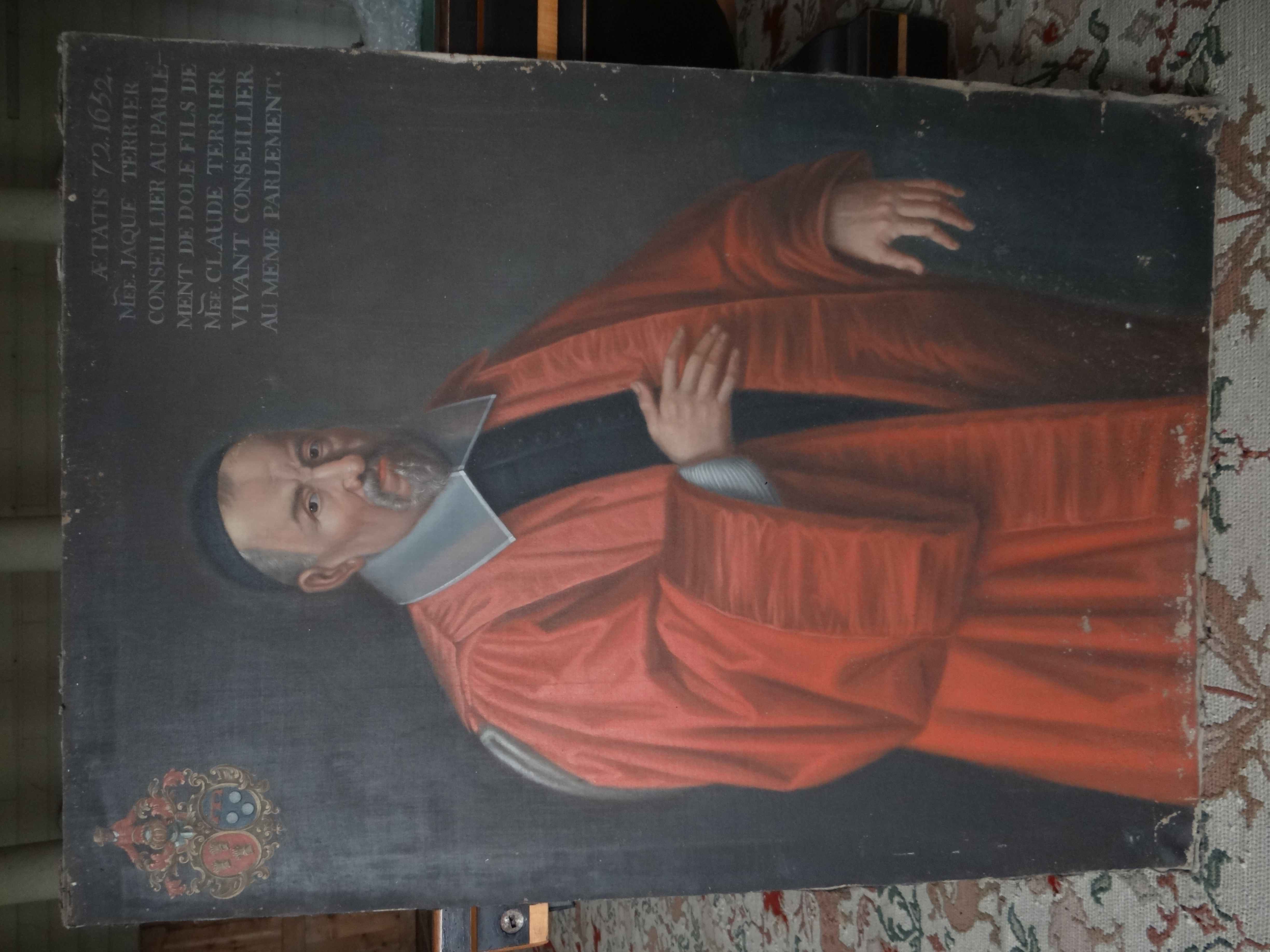 tableau : Portrait de Jacques I Terrier