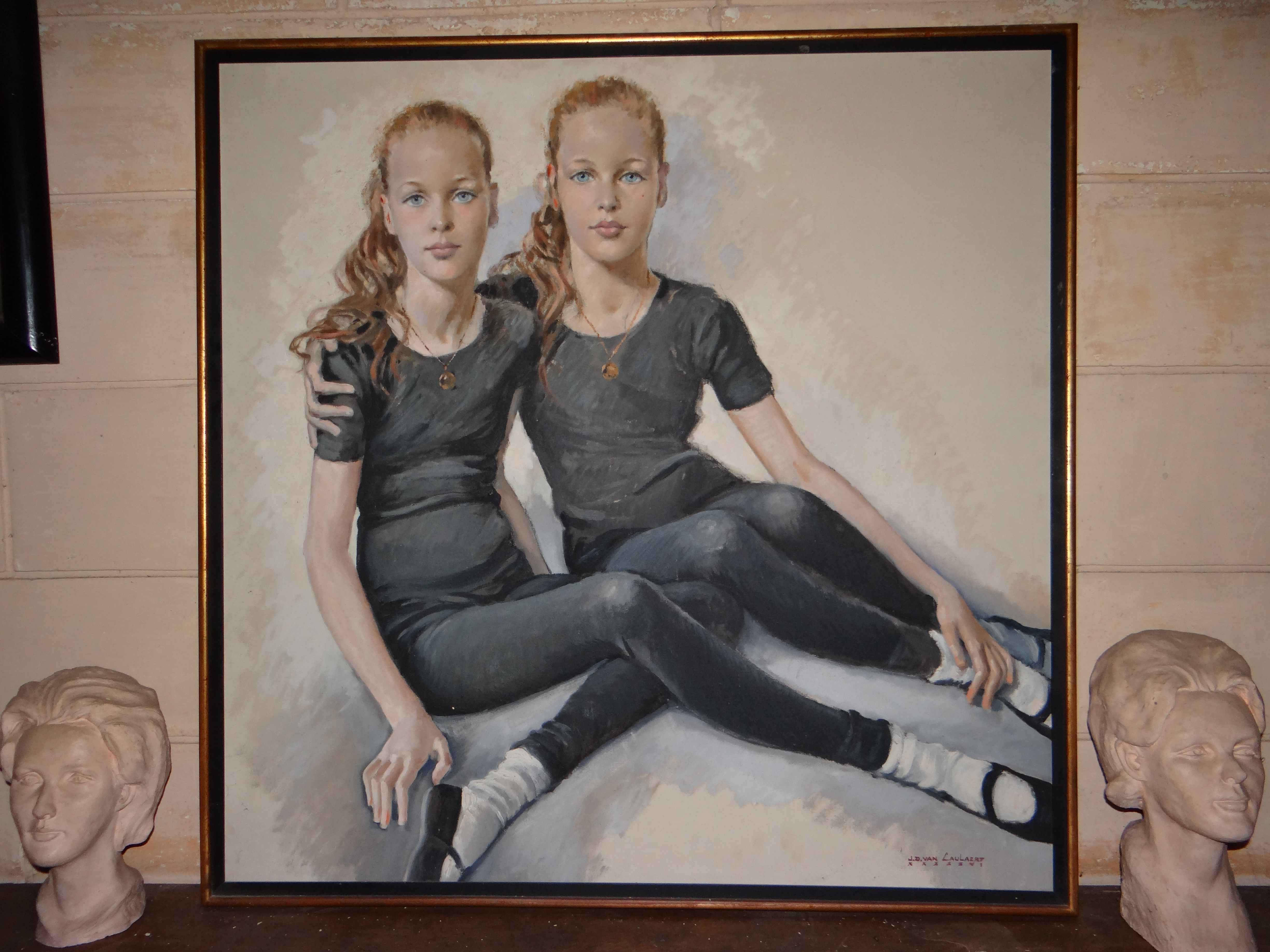 tableau : Portraits de Marie-Callixte et Marie-Christine Vyau de Lagarde