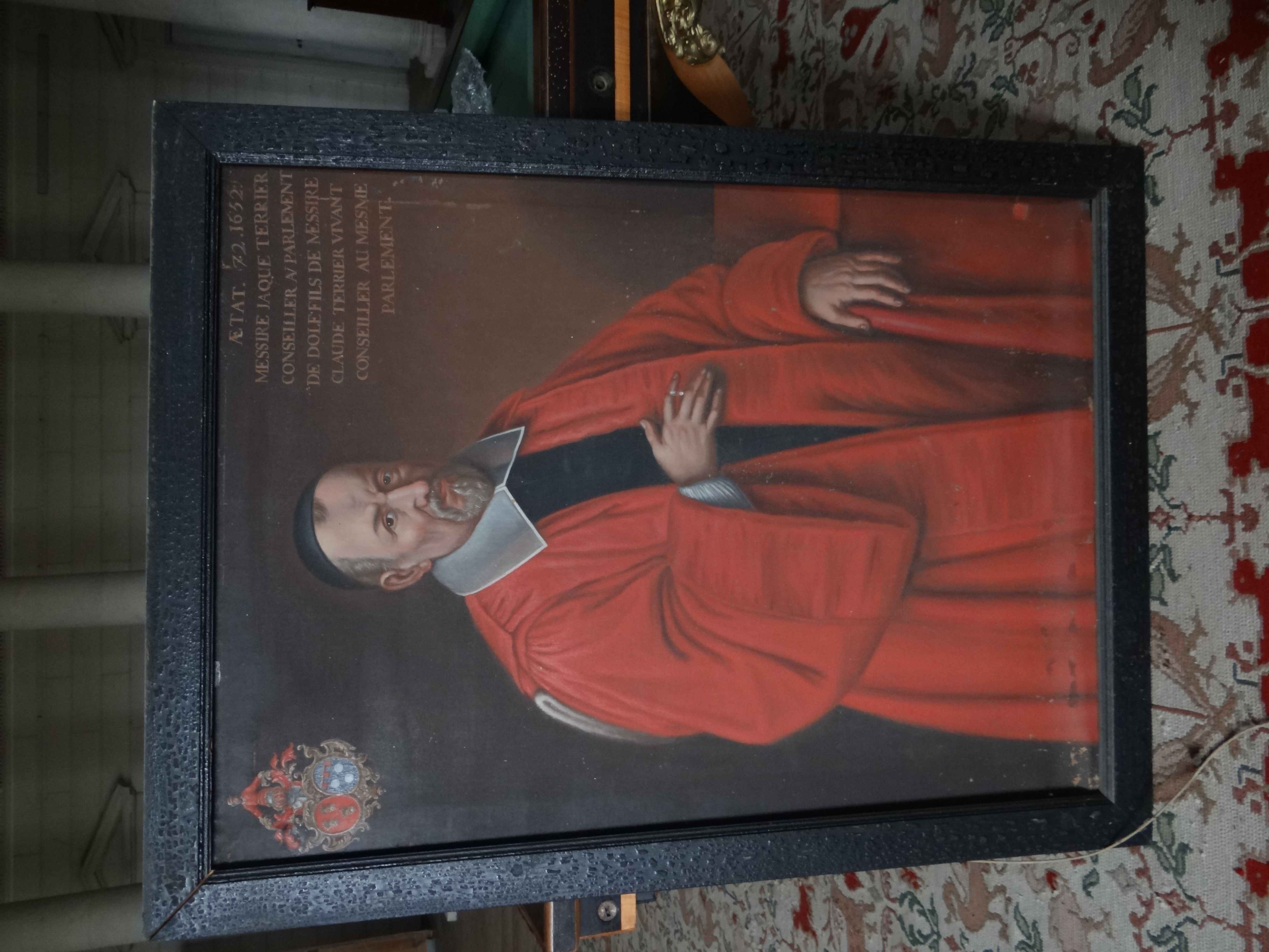 tableau : Portrait de Jacques I Terrier, deuxième version