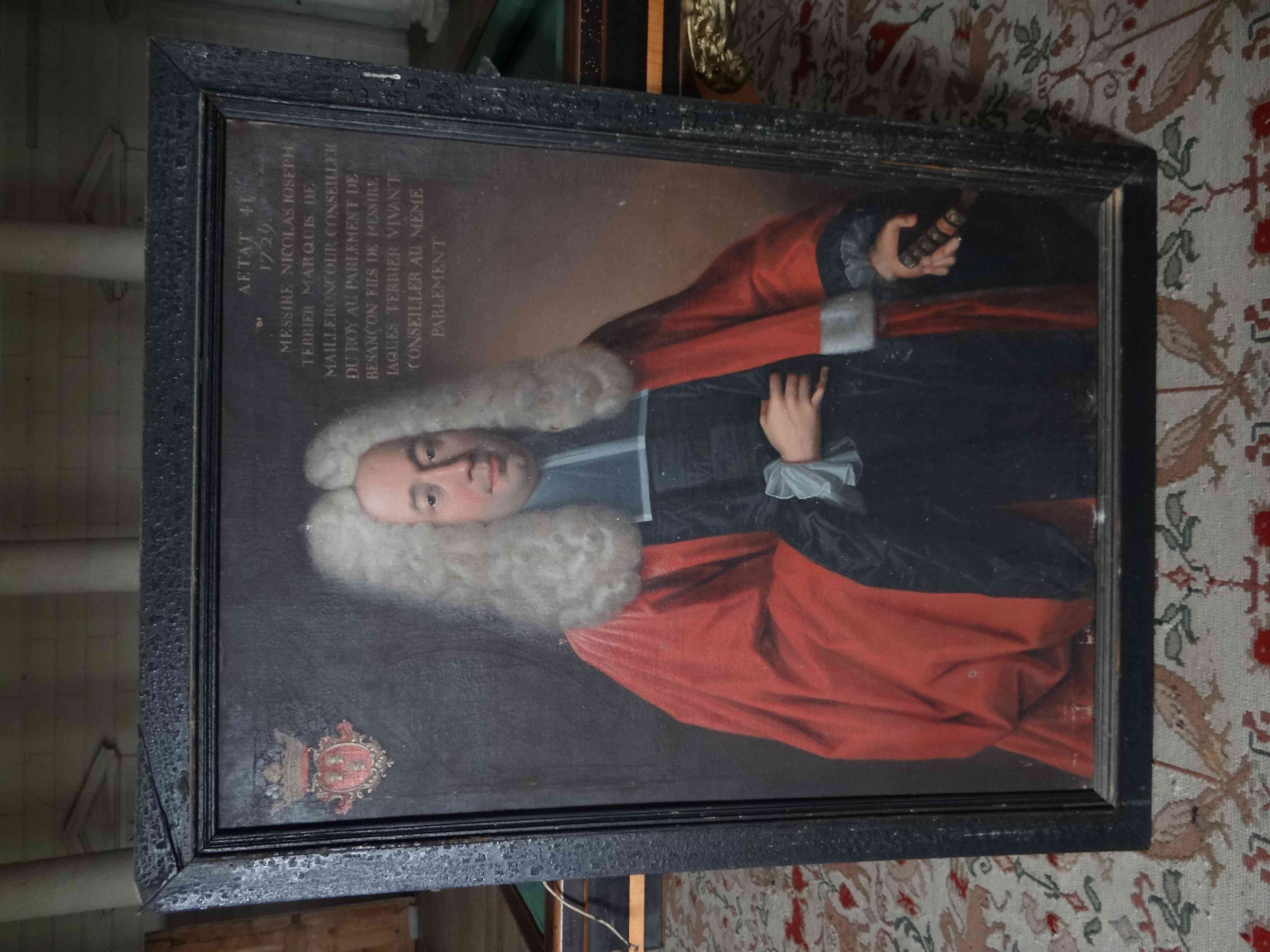 tableau : Portrait de Nicolas-Joseph Terrier