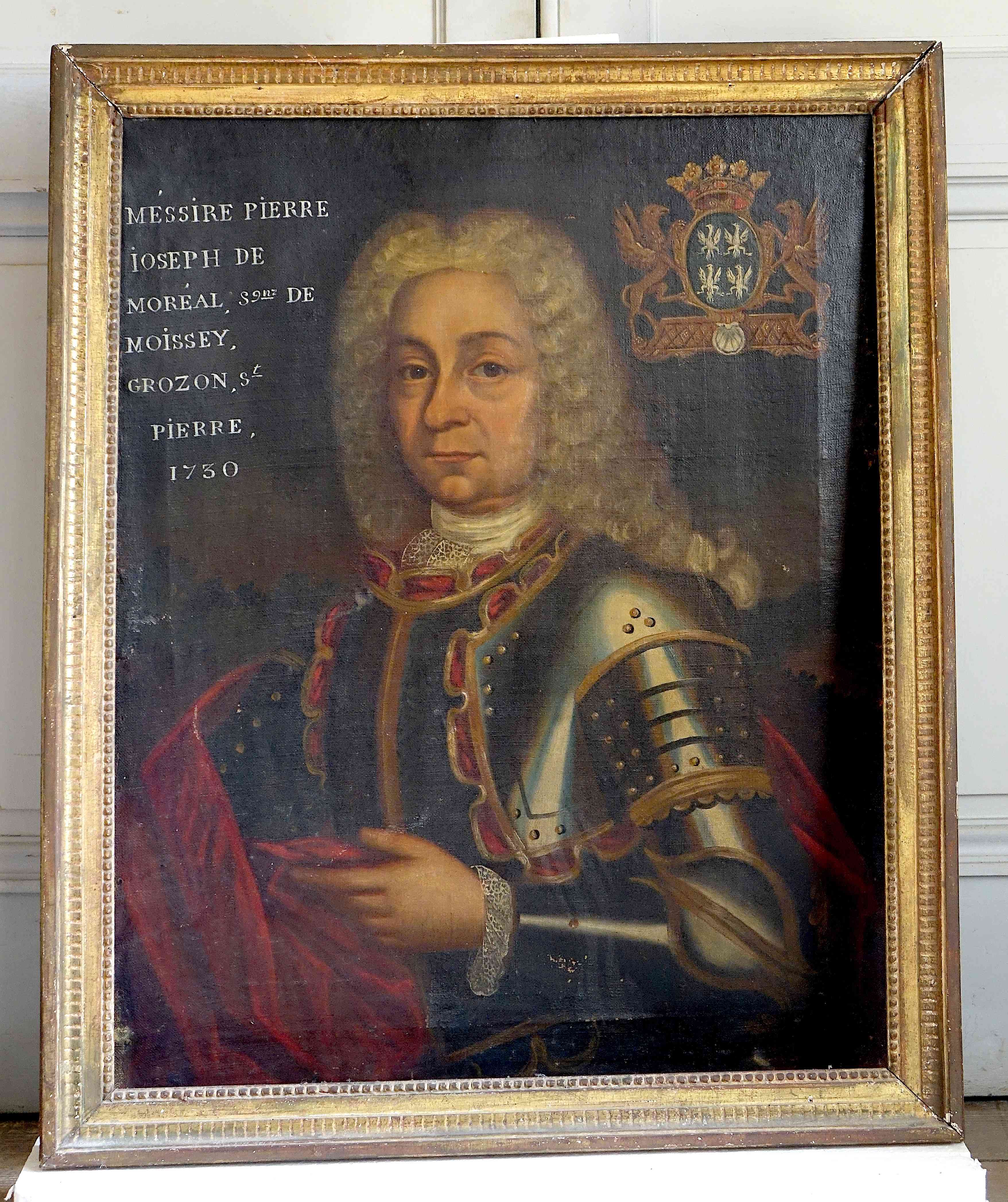 tableau : Portrait de Pierre-Joseph de Moréal de Moissey