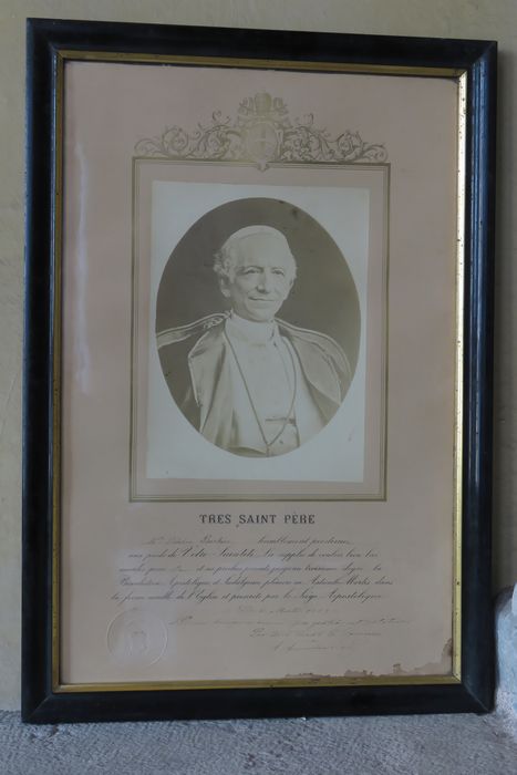 Portrait, cadre : Léon XIII - Vue générale