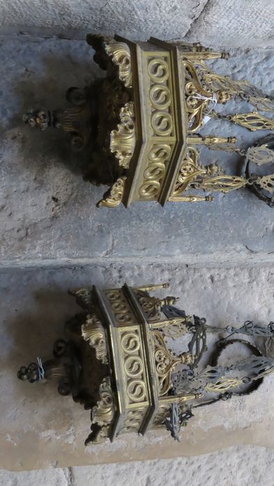 Porte-luminaire, suspension, lampe de sanctuaire - Vue partielle