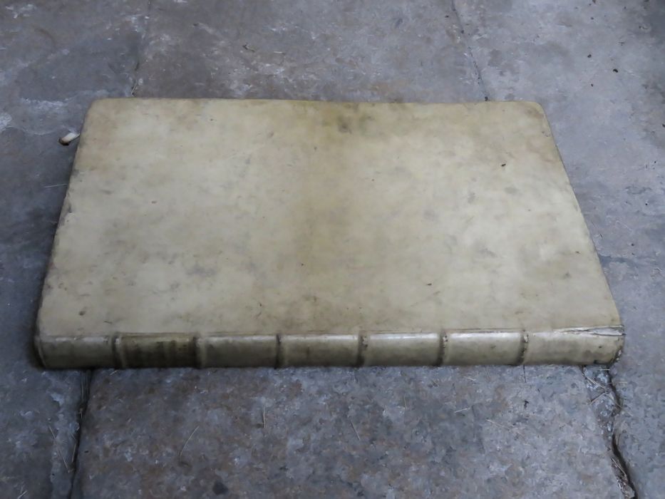 Livre : Vitae et res gestae pontificum romanum - Vue générale fermé