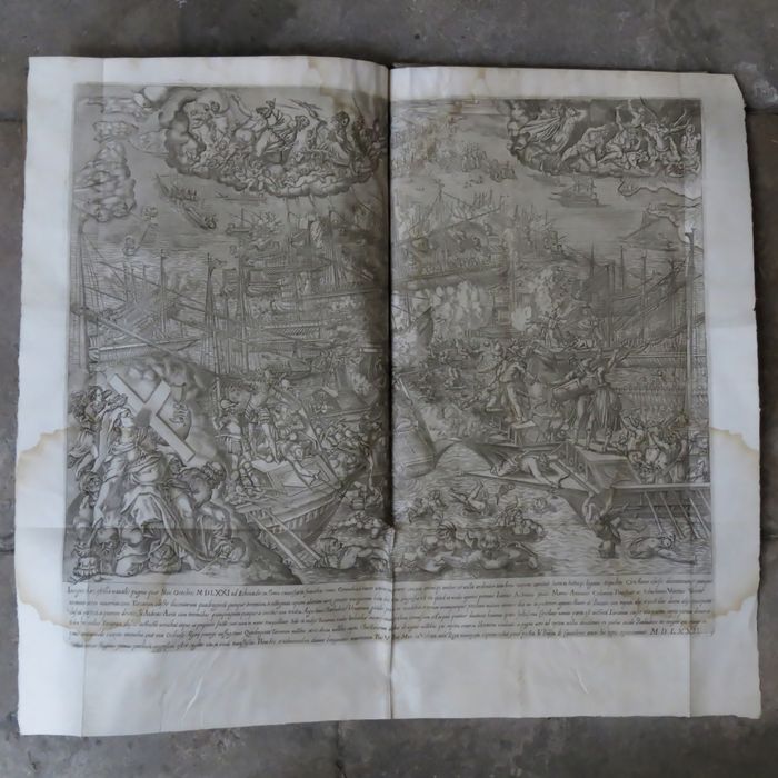 Livre : Vitae et res gestae pontificum romanum - Gravure isolée