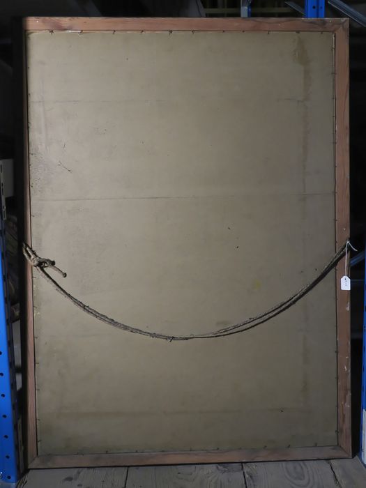 Cadre, tableau : Morts pour la France - Vue du revers - © conservation régionale des Monuments historiques Bourgogne-Franche-Comté