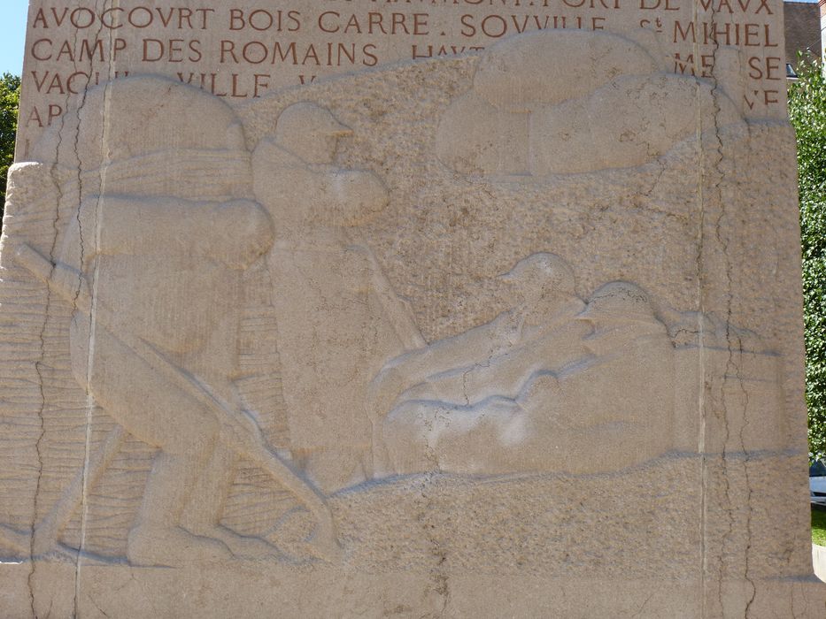 détail d’un bas-relief