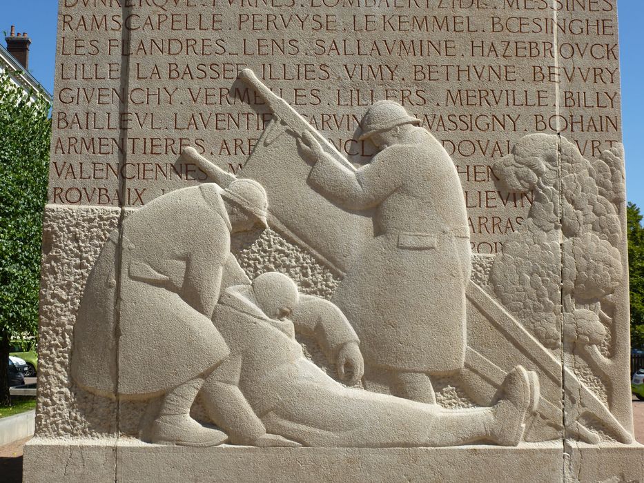 détail d’un bas-relief